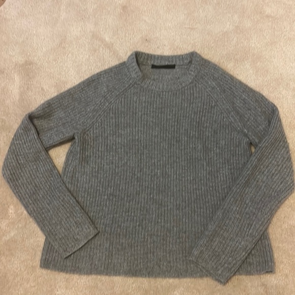 Jenni Kayne Sweaters - Jenni Kayne cashmere fisherman's sweater gray M